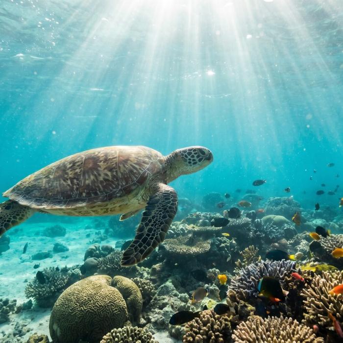 Snorkel Turtle