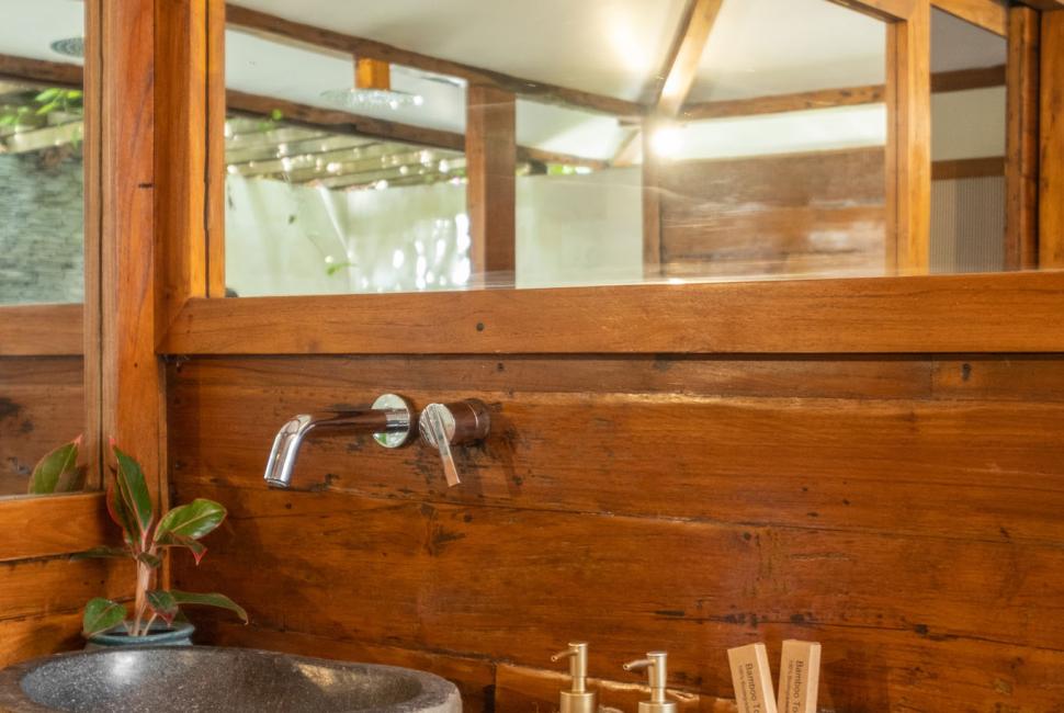 Gili Teak Bathroom Mirror