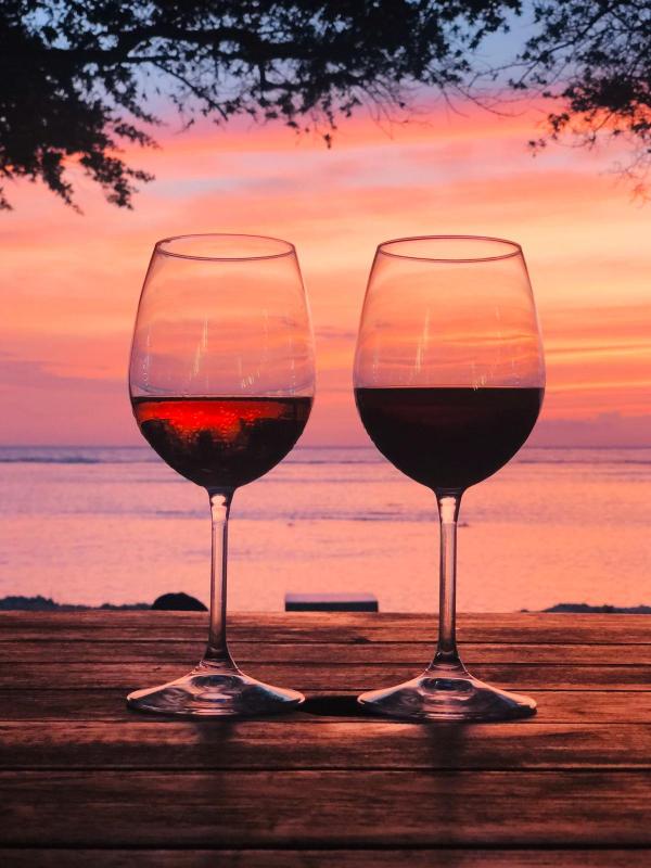 GiliTeak Sunset Wine